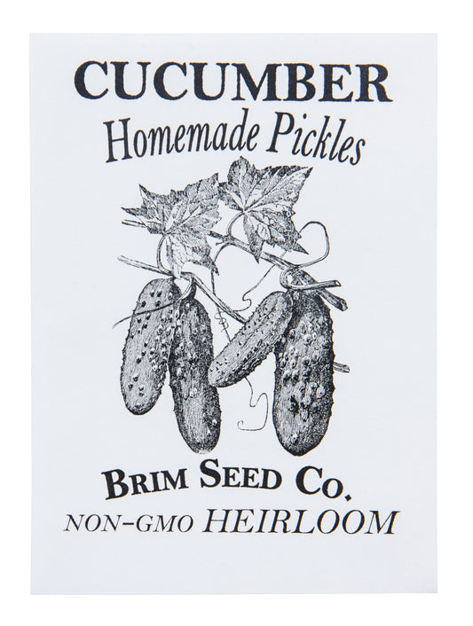Cucumber, Homemade Pickles Heirloom Seed