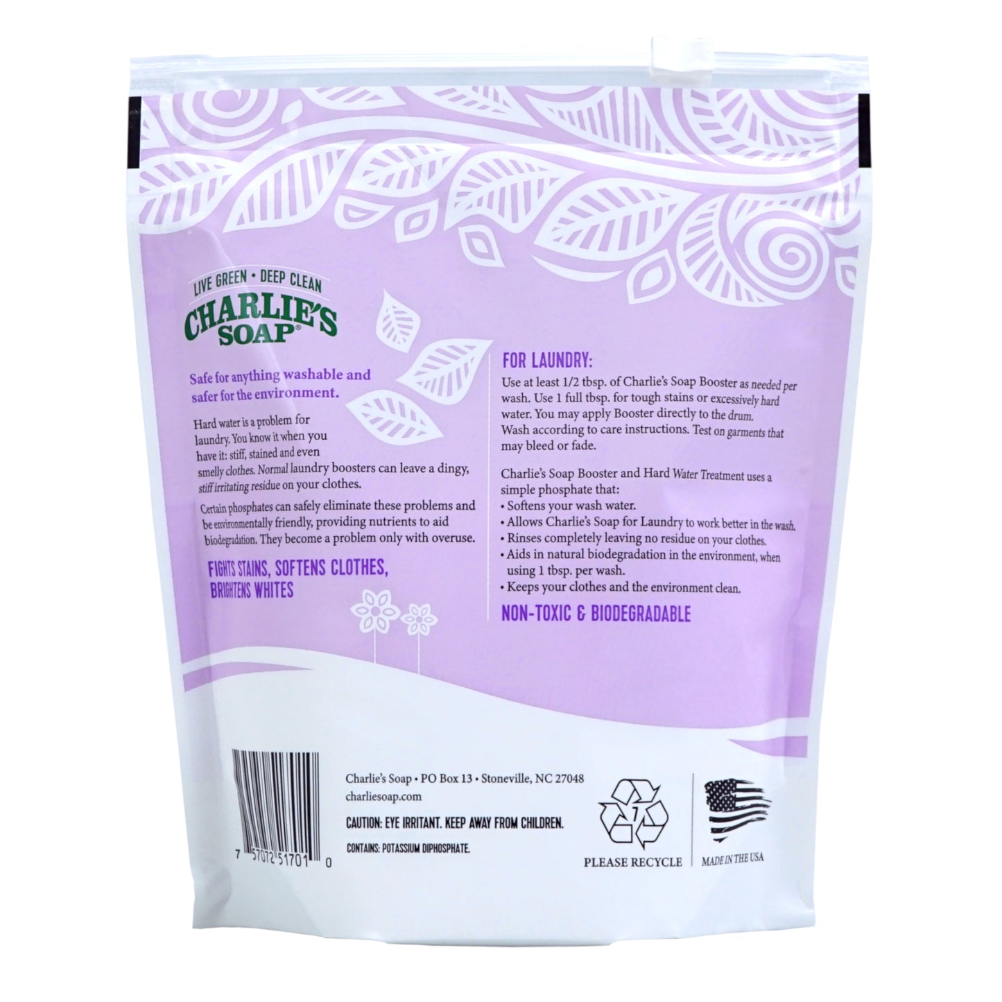 Laundry Booster & Hard Water Treatment