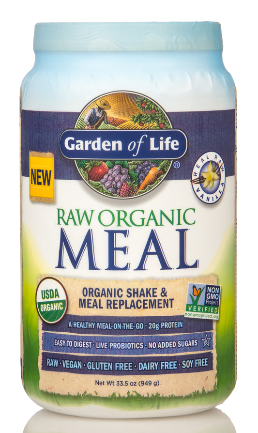 Raw Meal, Vanilla, Organic