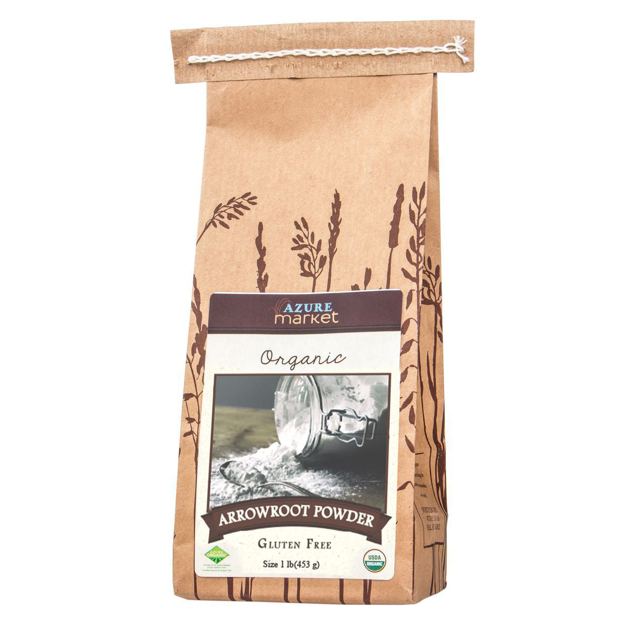 Arrowroot Powder, Organic, Gluten Free