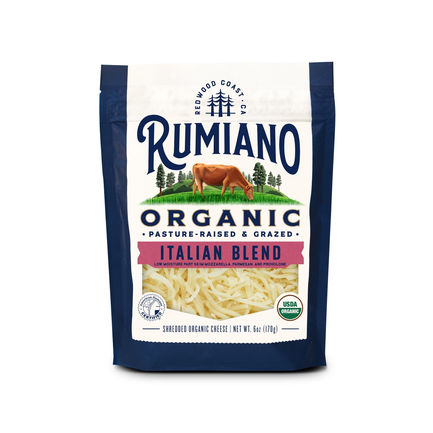Shredded Italian Blend, Organic