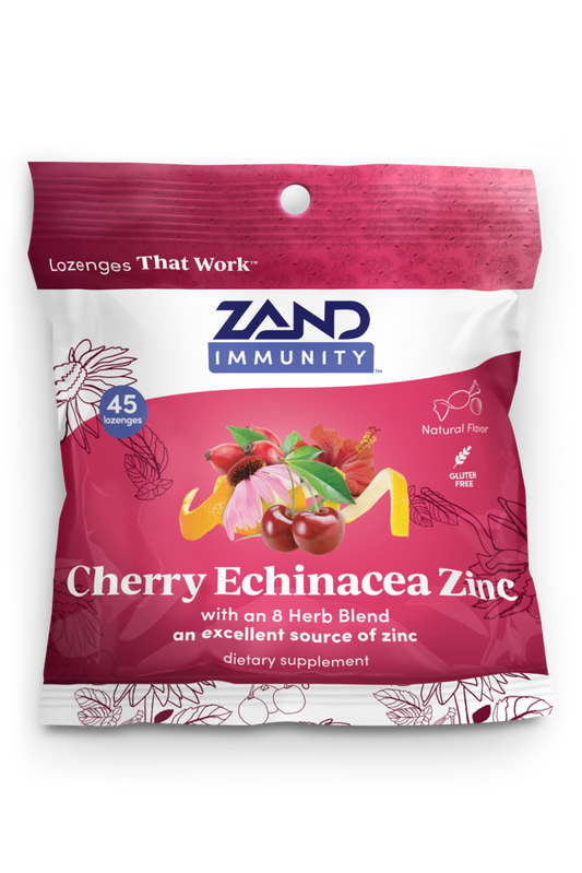 Herbal Lozenges, Cherry Echinacea Zinc