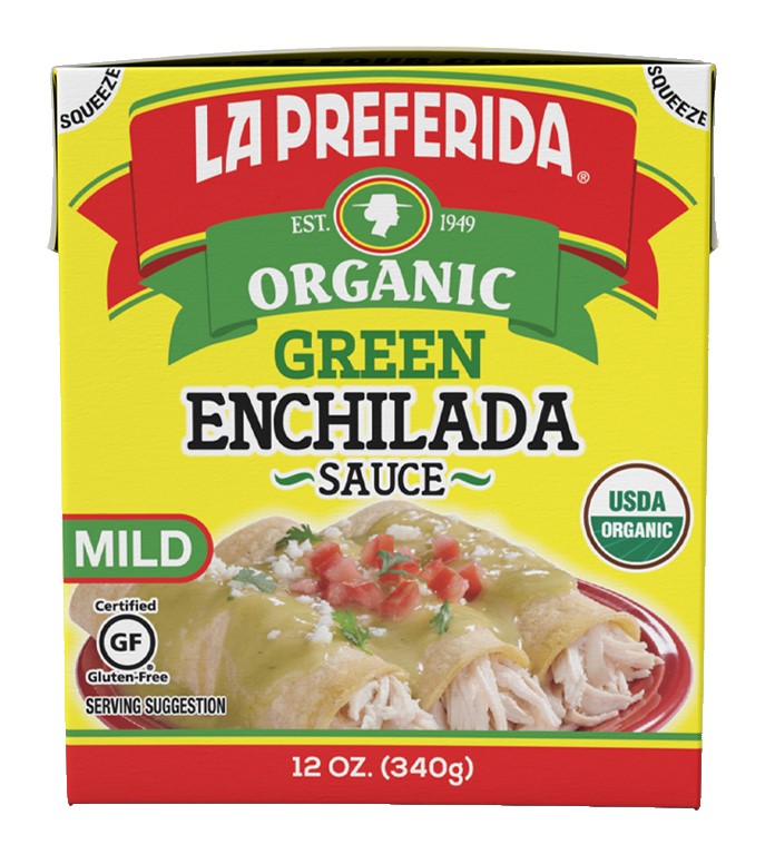 Enchilada Green Sauce, Mild, Organic