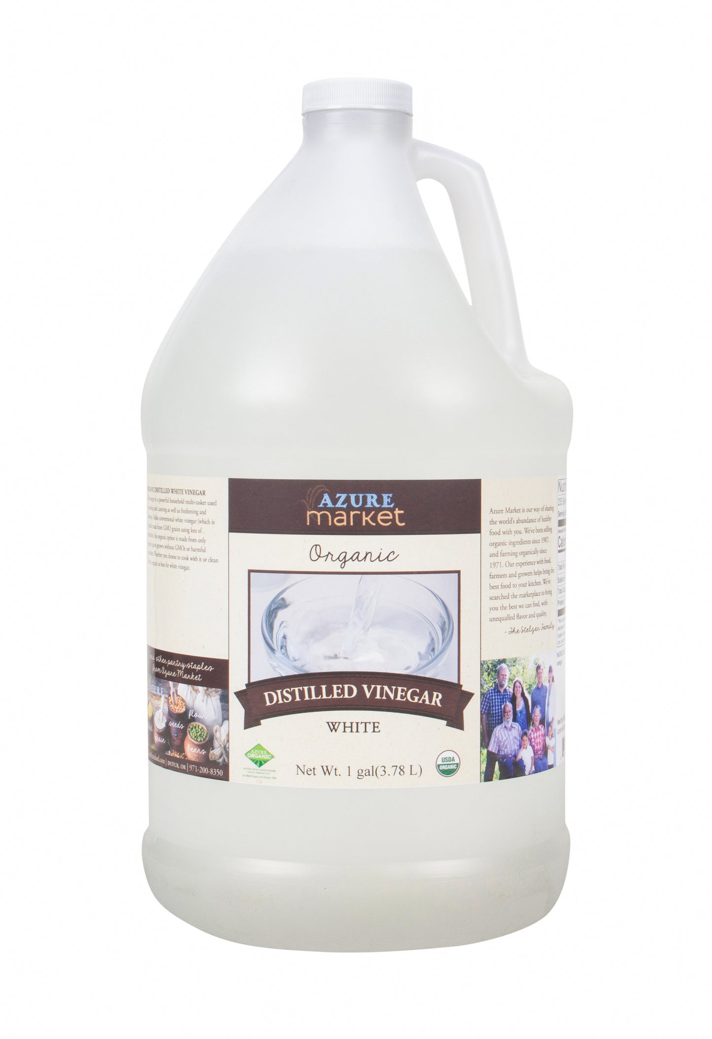 *Vinegar, 11% Double Strength White Distilled, Organic
