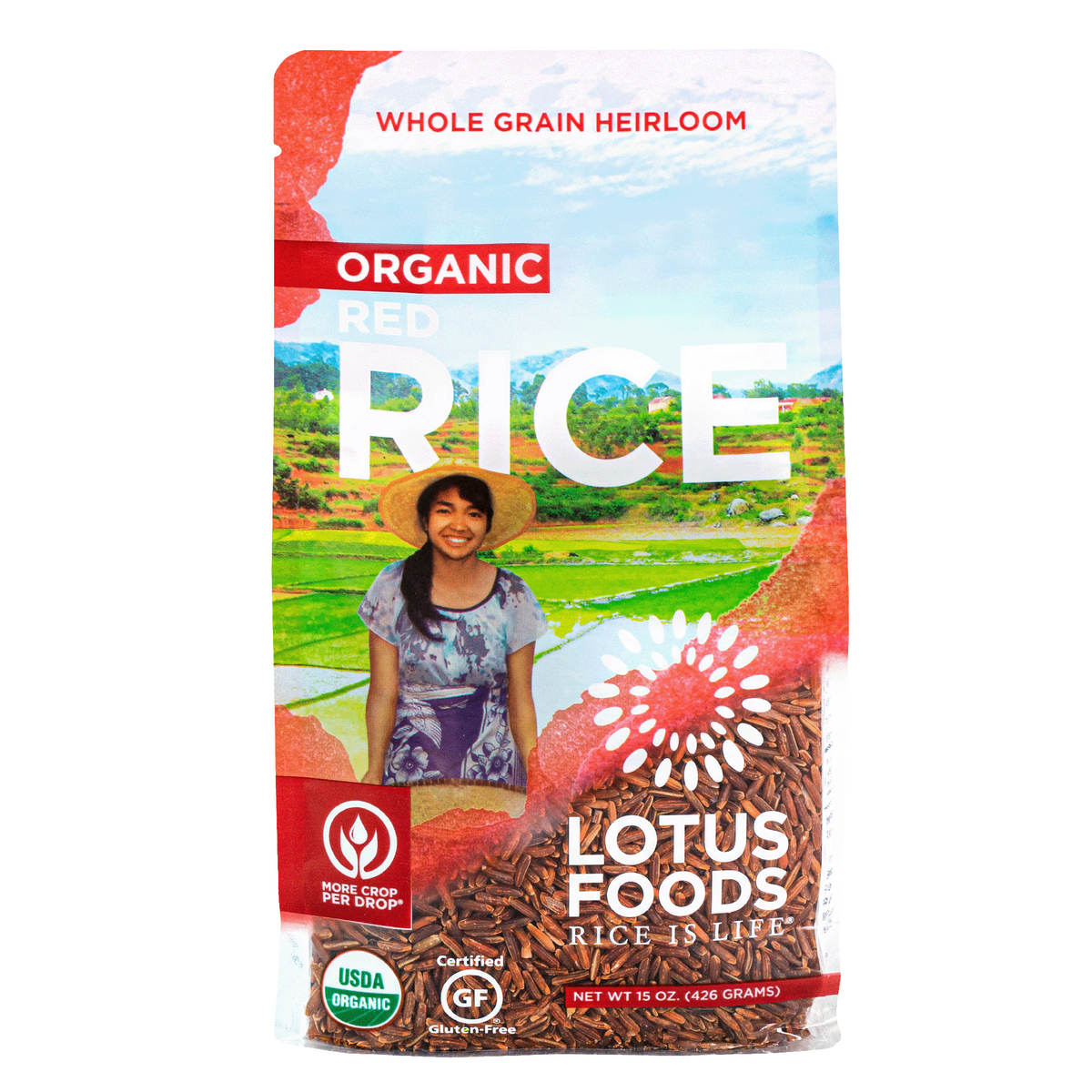 Rice, Red, Organic