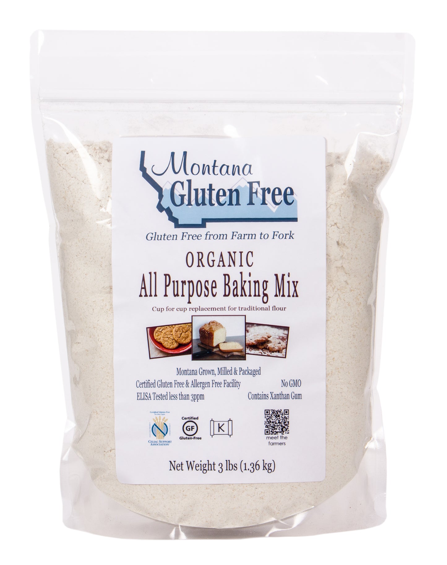 Baking Mix, All Purpose, GF, Organic