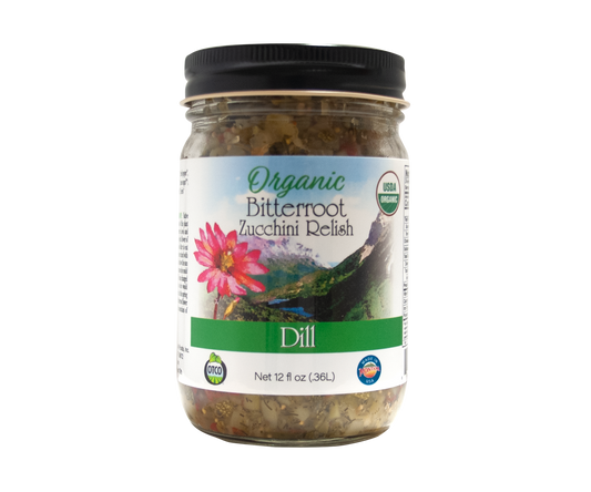 Relish, Dill Zucchini, Organic
