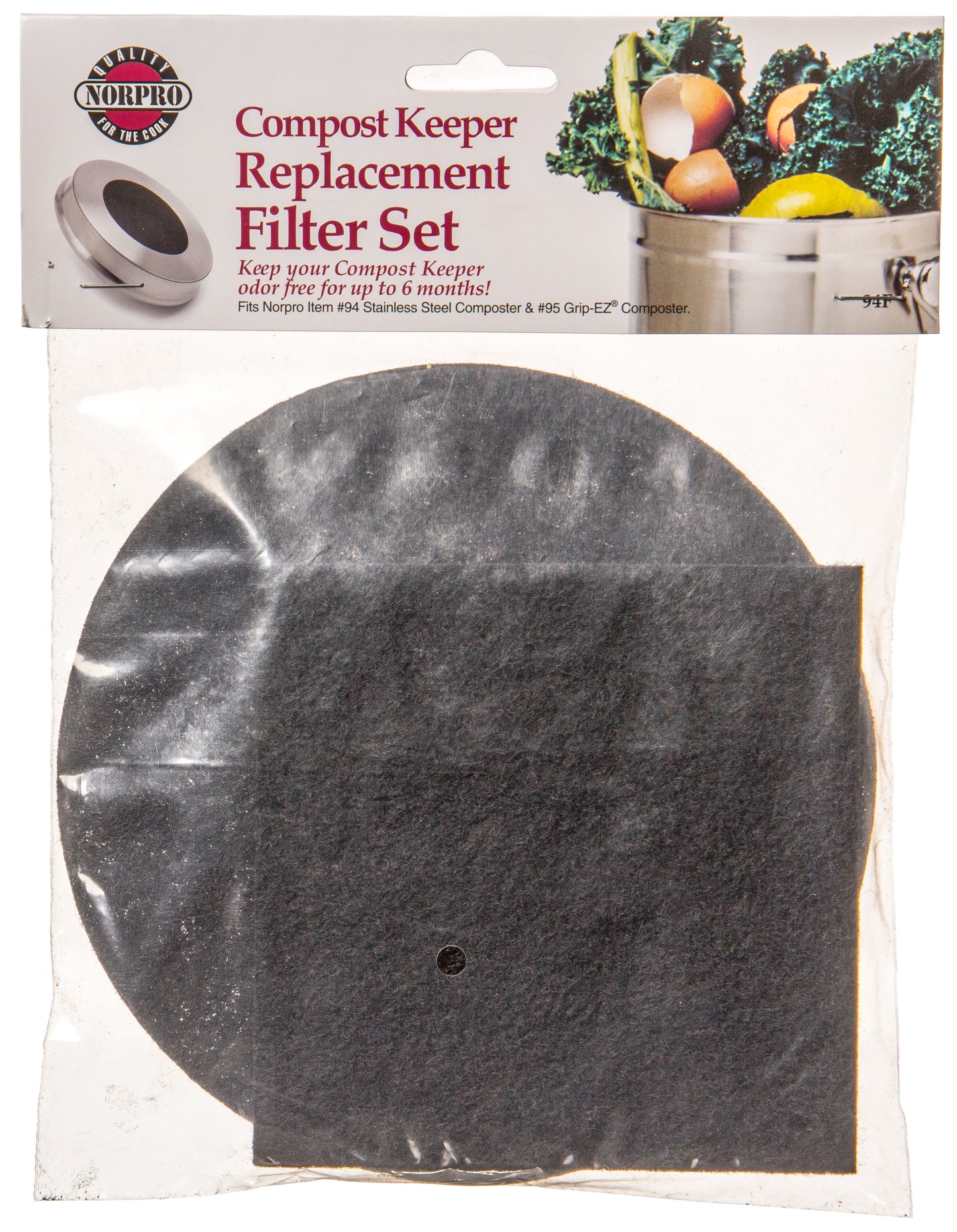Charcoal Filter Replacements for Compost Keeper