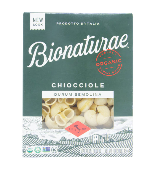 Chiocciole Durum Semolina Pasta, Organic