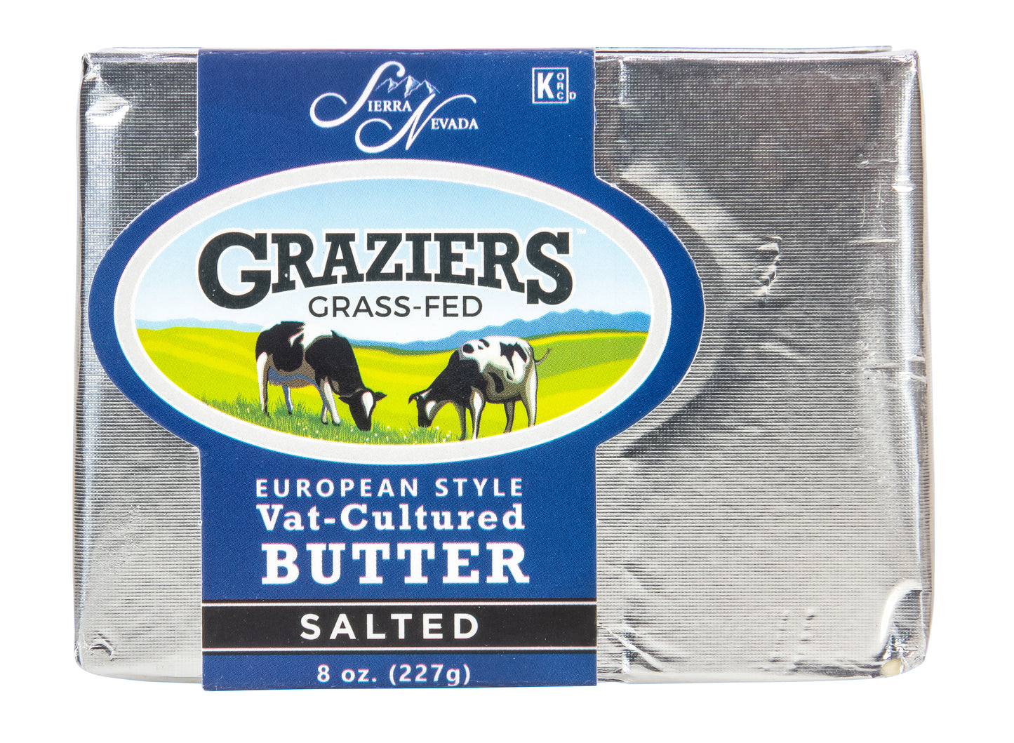 Graziers, Vat-Cultured European Style Butter, Salted, Grass-Fed