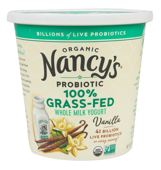 Yogurt, Vanilla, Grass-Fed, Organic