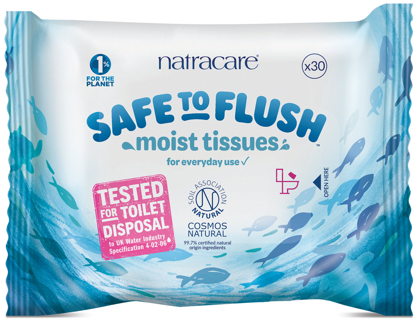 Moist Tissues, Safe to Flush, Organic
