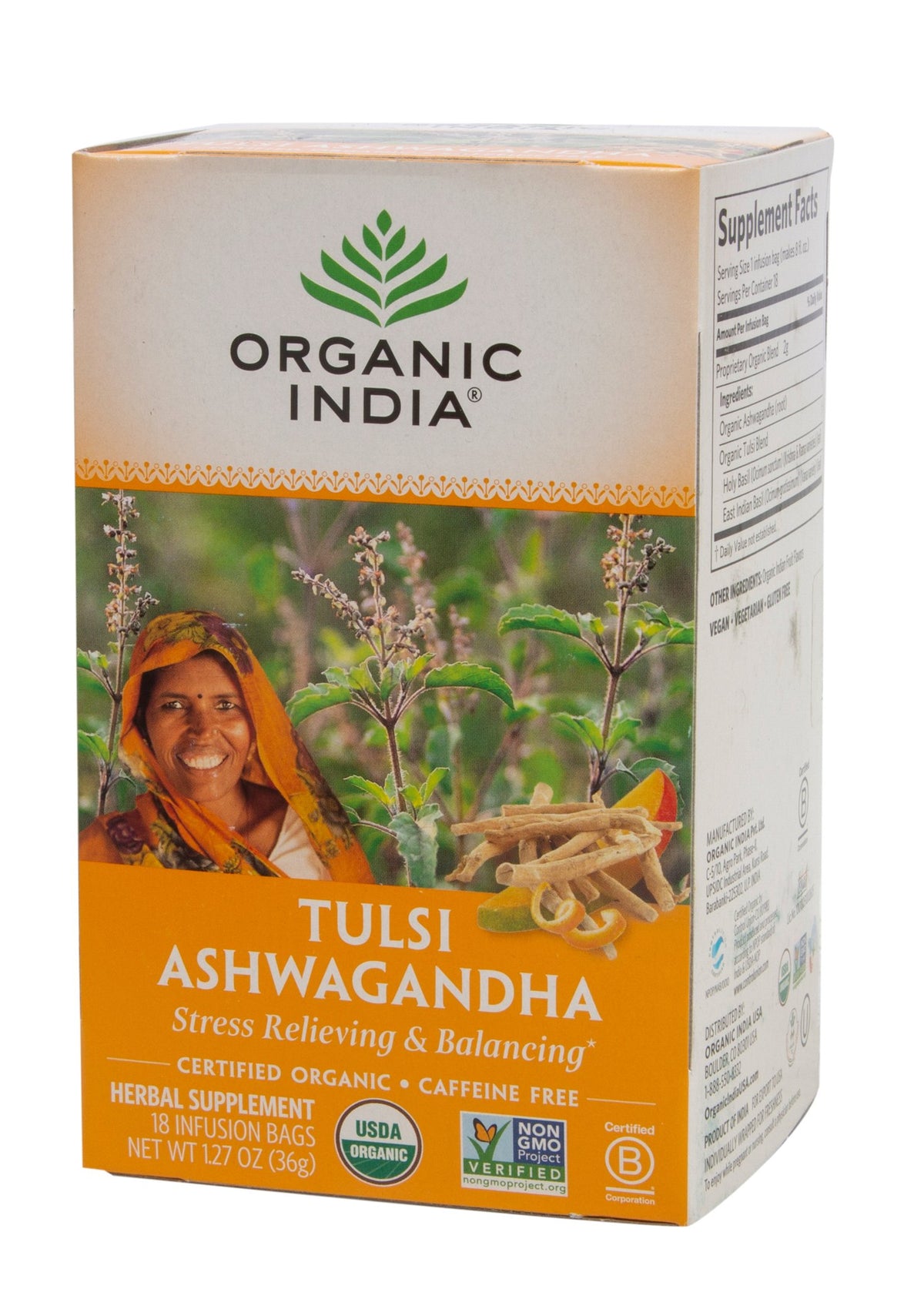 Tulsi Tea, Ashwagandha, Organic