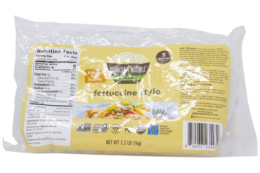 Miracle Noodle, Fettuccine, Organic