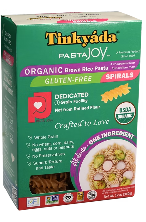 Brown Rice Spirals, Organic