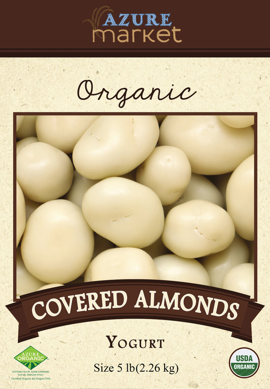 Almonds, Yogurt Covered, Organic