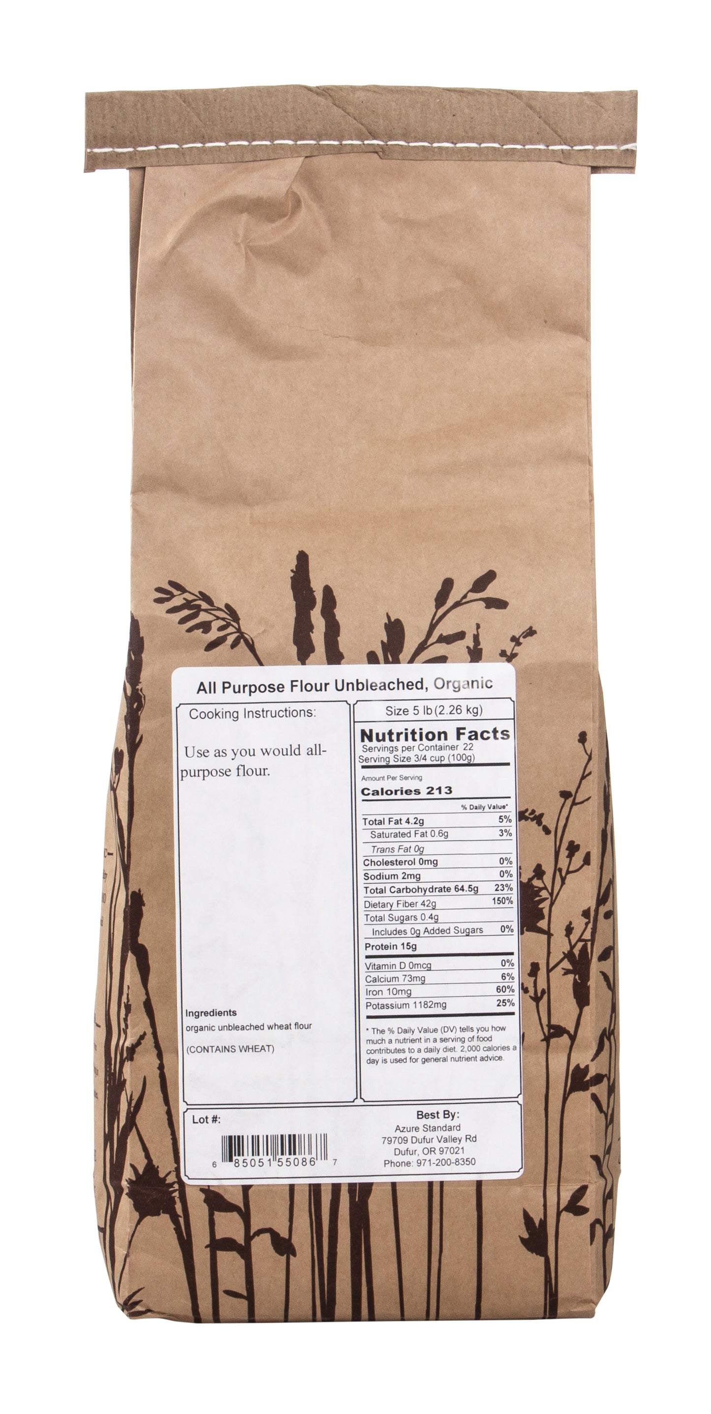 All Purpose Flour Unbleached, Organic