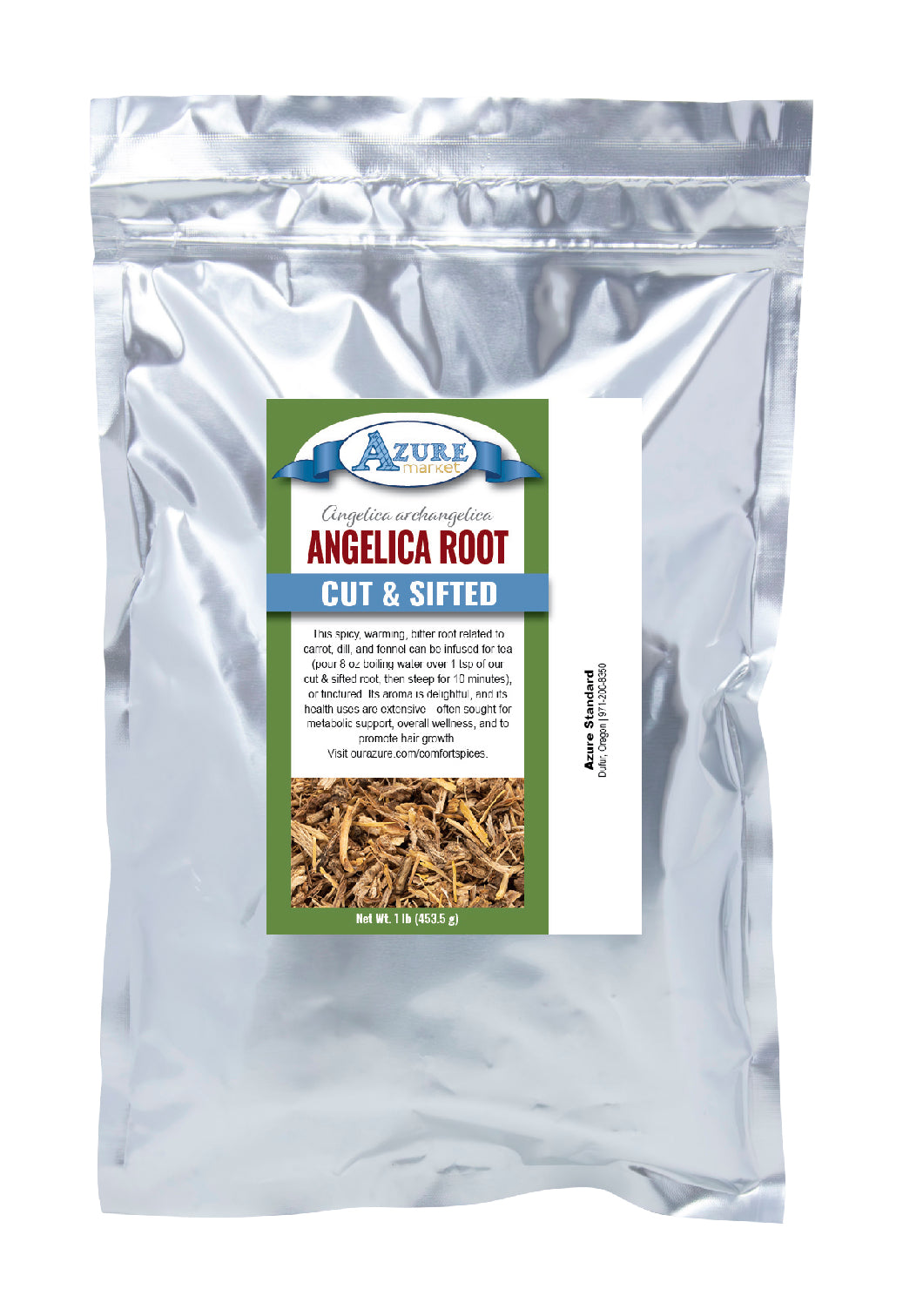 Angelica Root, Cut & Sifted