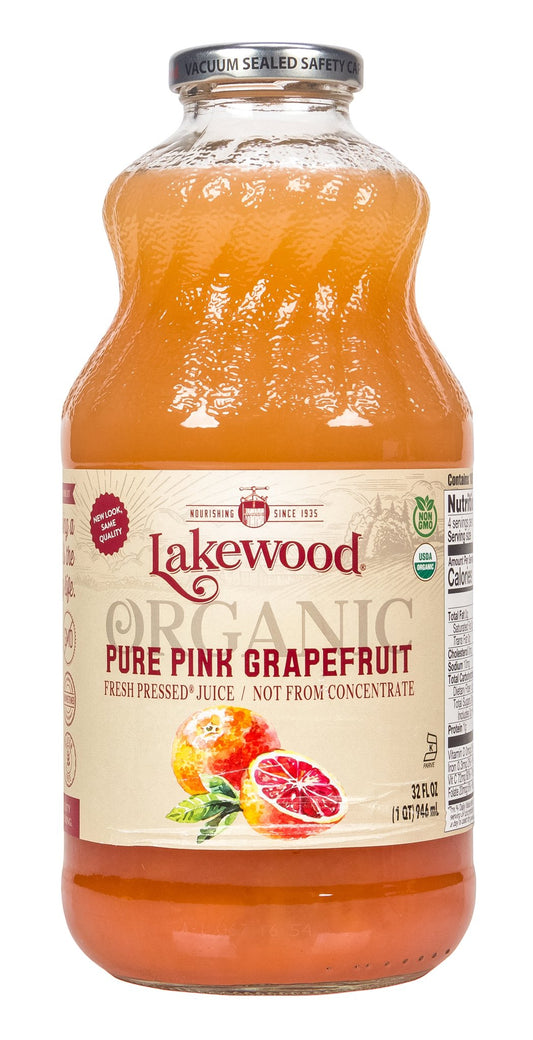 Pink Grapefruit Juice, Pure, Organic