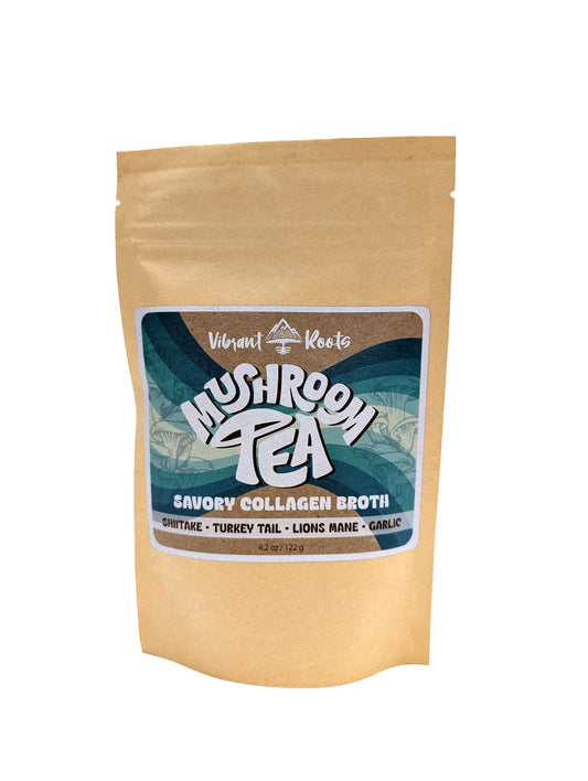 Mushroom Tea, Savory Collagen Broth
