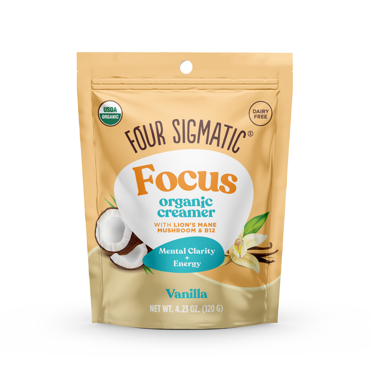 Think Creamer, Vanilla Coconut, Organic