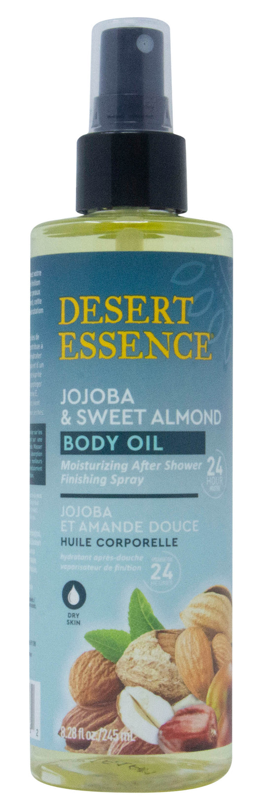 Body Oil Spray, Jojoba & Sweet Almond