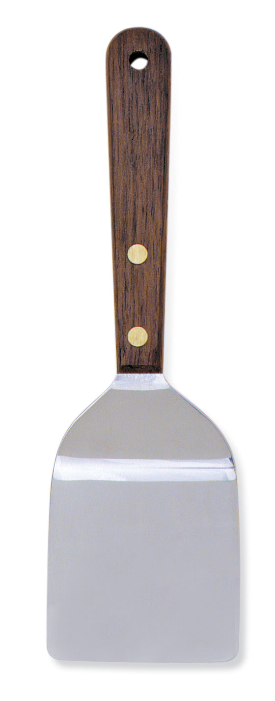 7.5 inch Stainless Steel Spatula, Wood handle