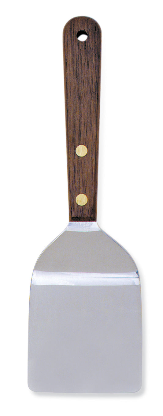 7.5 inch Stainless Steel Spatula, Wood handle