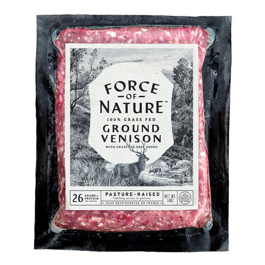 Ground Venison, Grass-Fed, Frozen