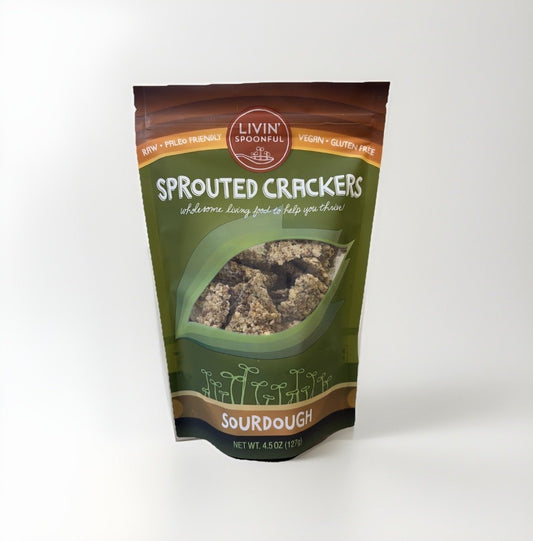 Sprouted Crackers, Sourdough