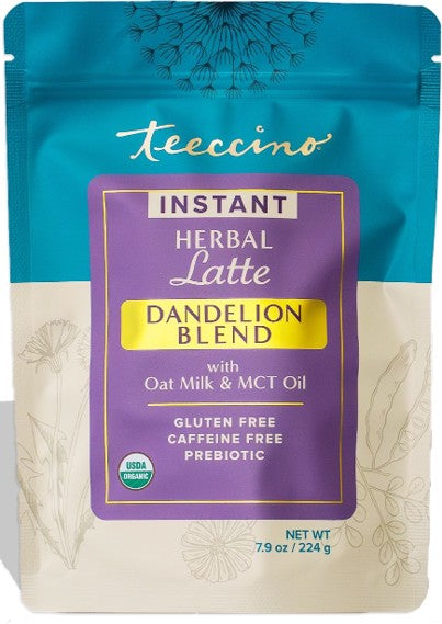Dandelion Blend, Herbal Latte, Instant, Organic