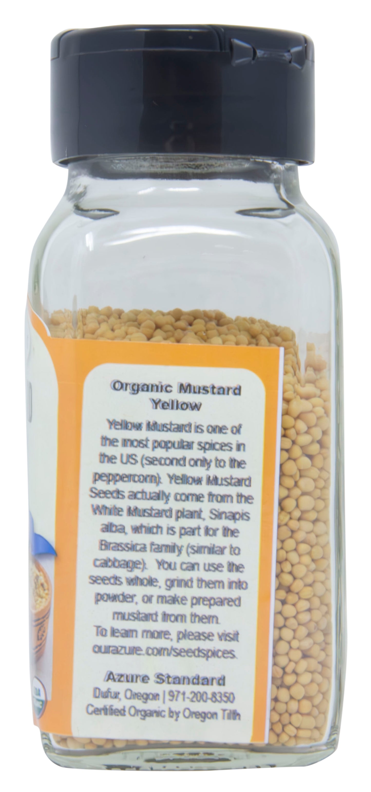 Mustard Seeds, Whole, Yellow, Organic