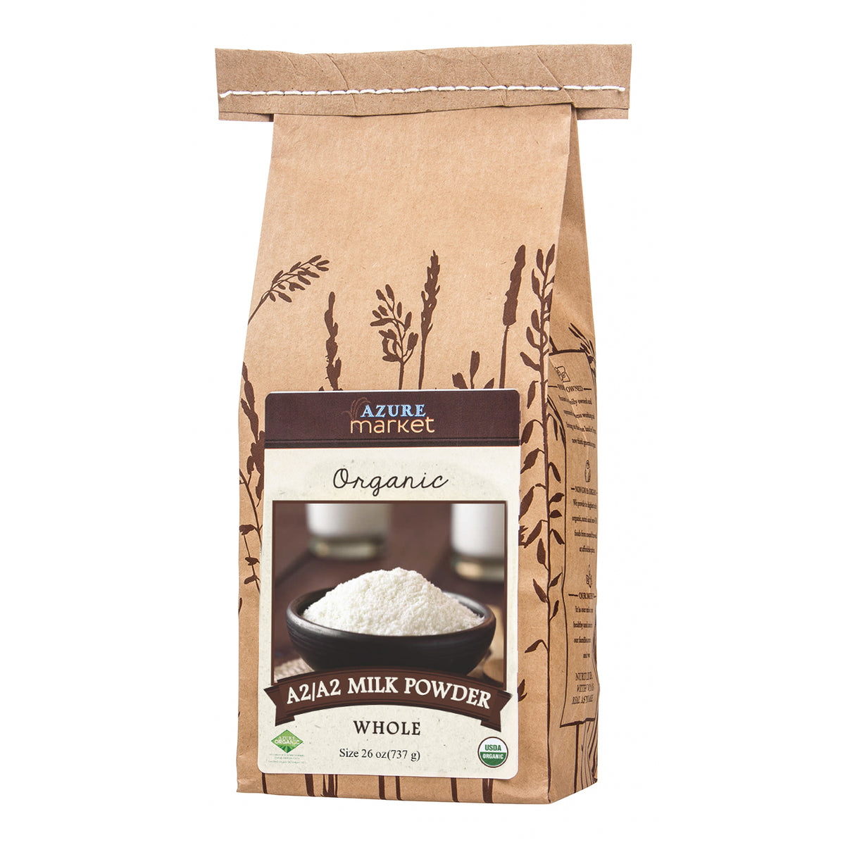Whole Milk Powder, A2/A2, Organic