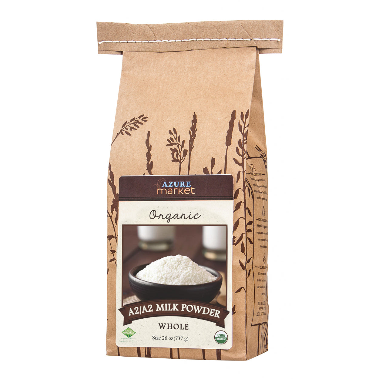 Whole Milk Powder, A2/A2, Organic