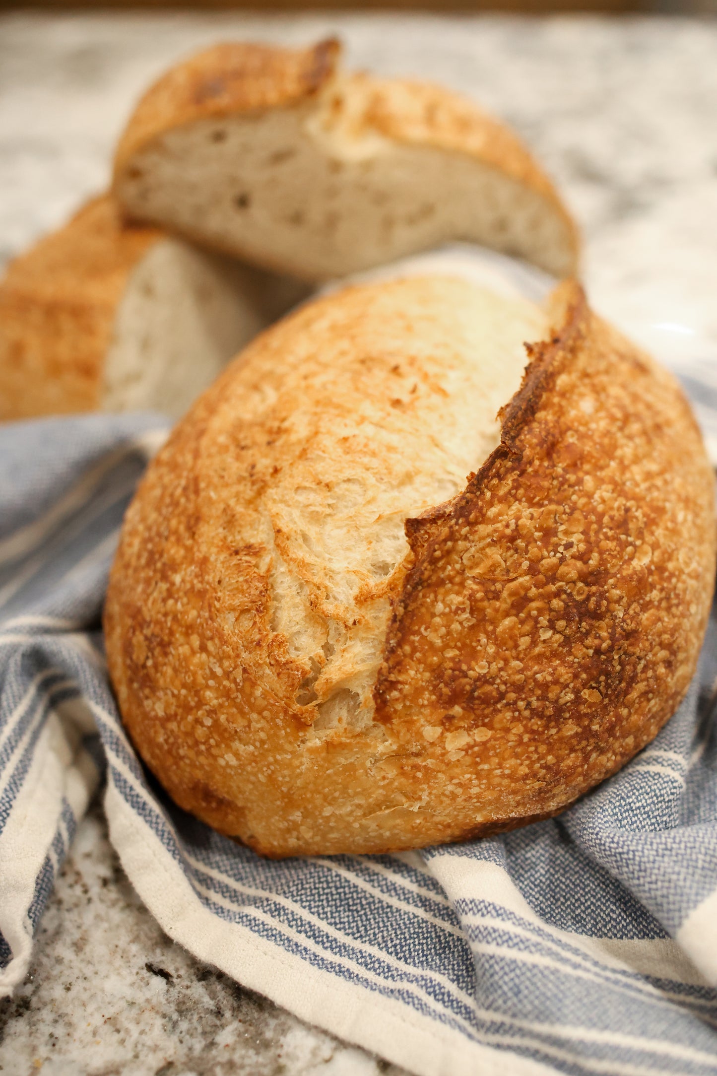 Country Sourdough Bread, Sliced, Frozen, Organic