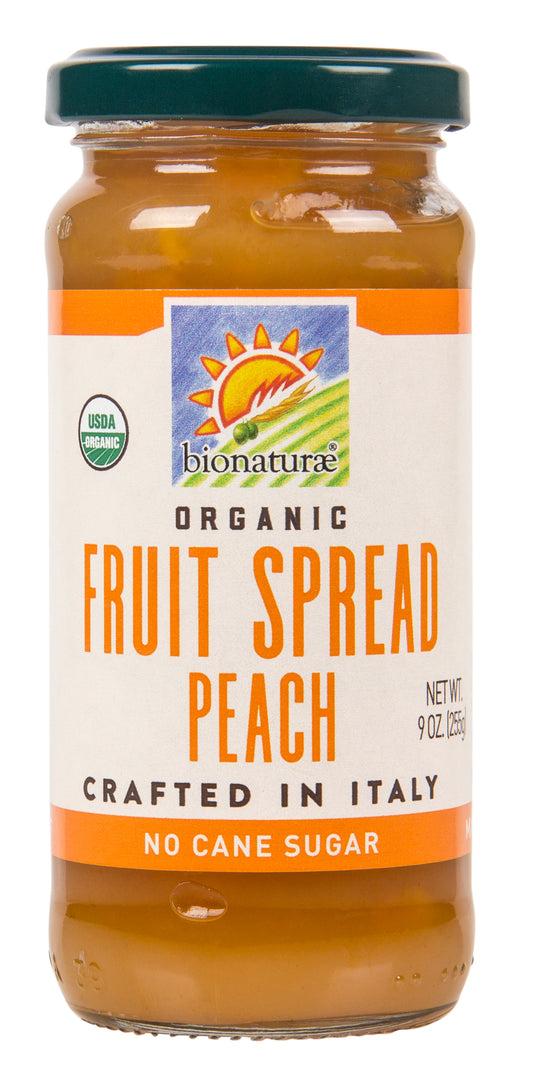 Peach Fruit Spread, Organic