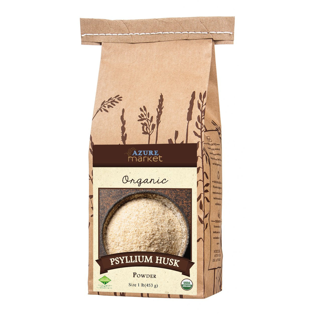 Psyllium Husk Powder, Organic