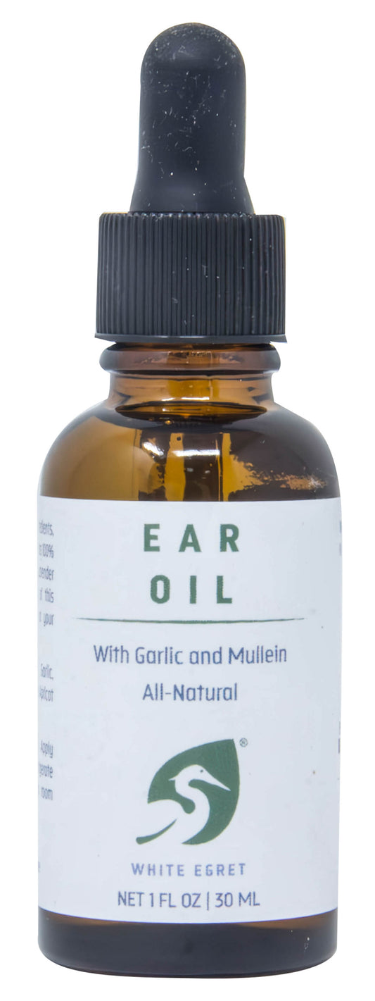Ear Oil with Garlic and Mullein