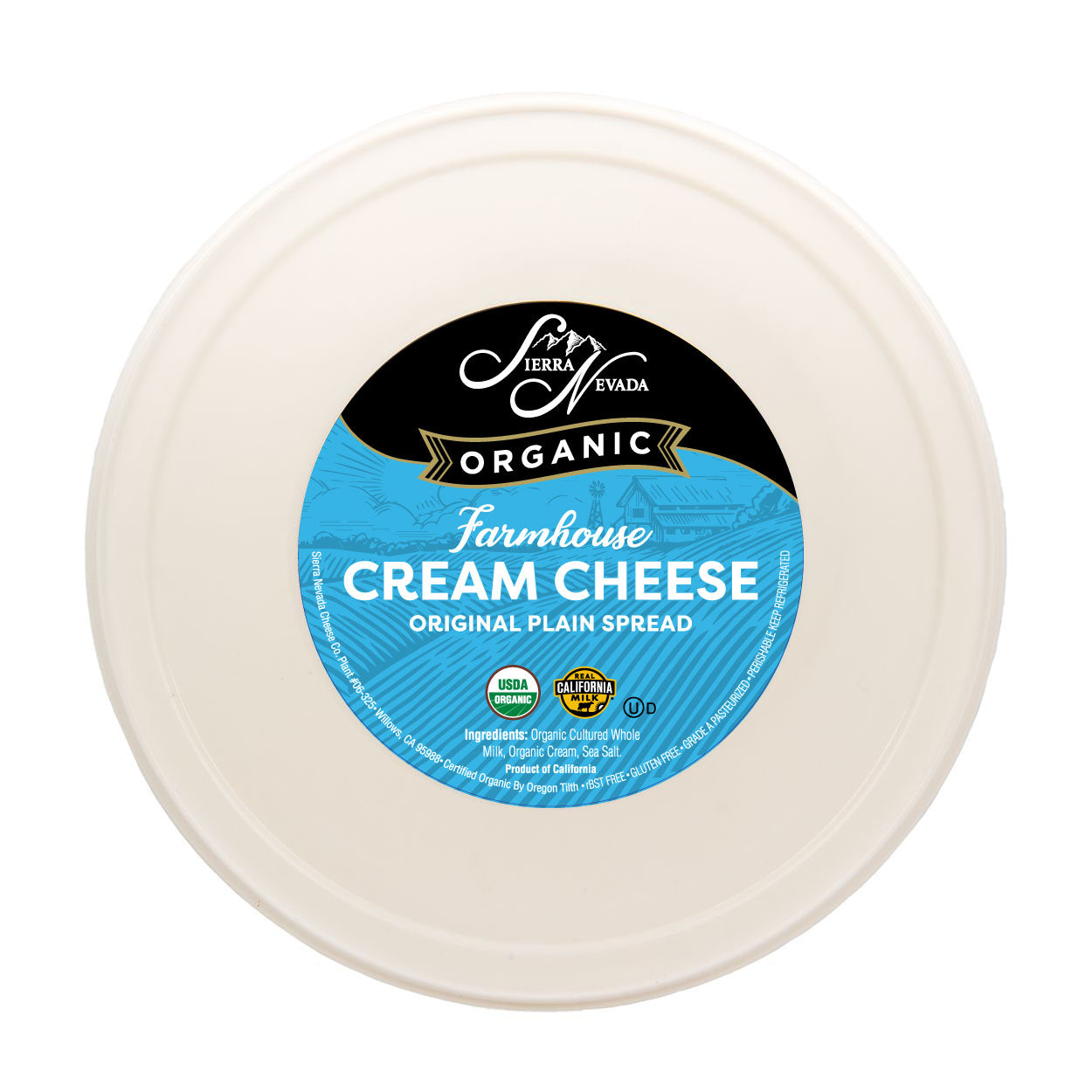 Farmhouse, Cream Cheese Tubs, Organic