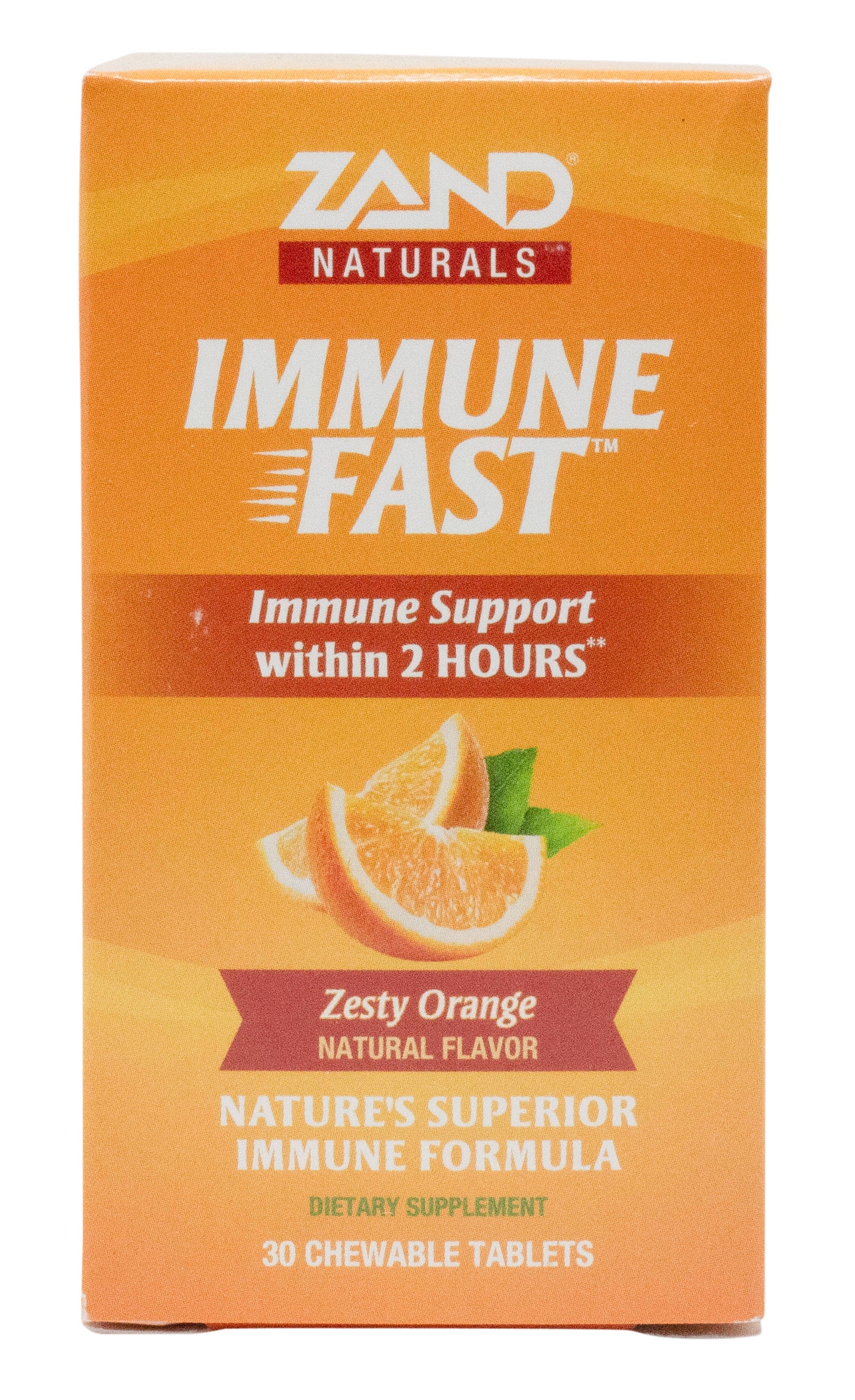 Immune Fast, Zesty Orange, Chewable