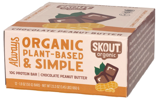 Protein Bar, Chocolate Peanut Butter, Organic