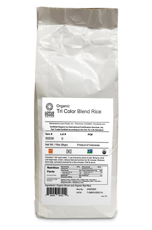Rice, Tri Color Blend, Organic
