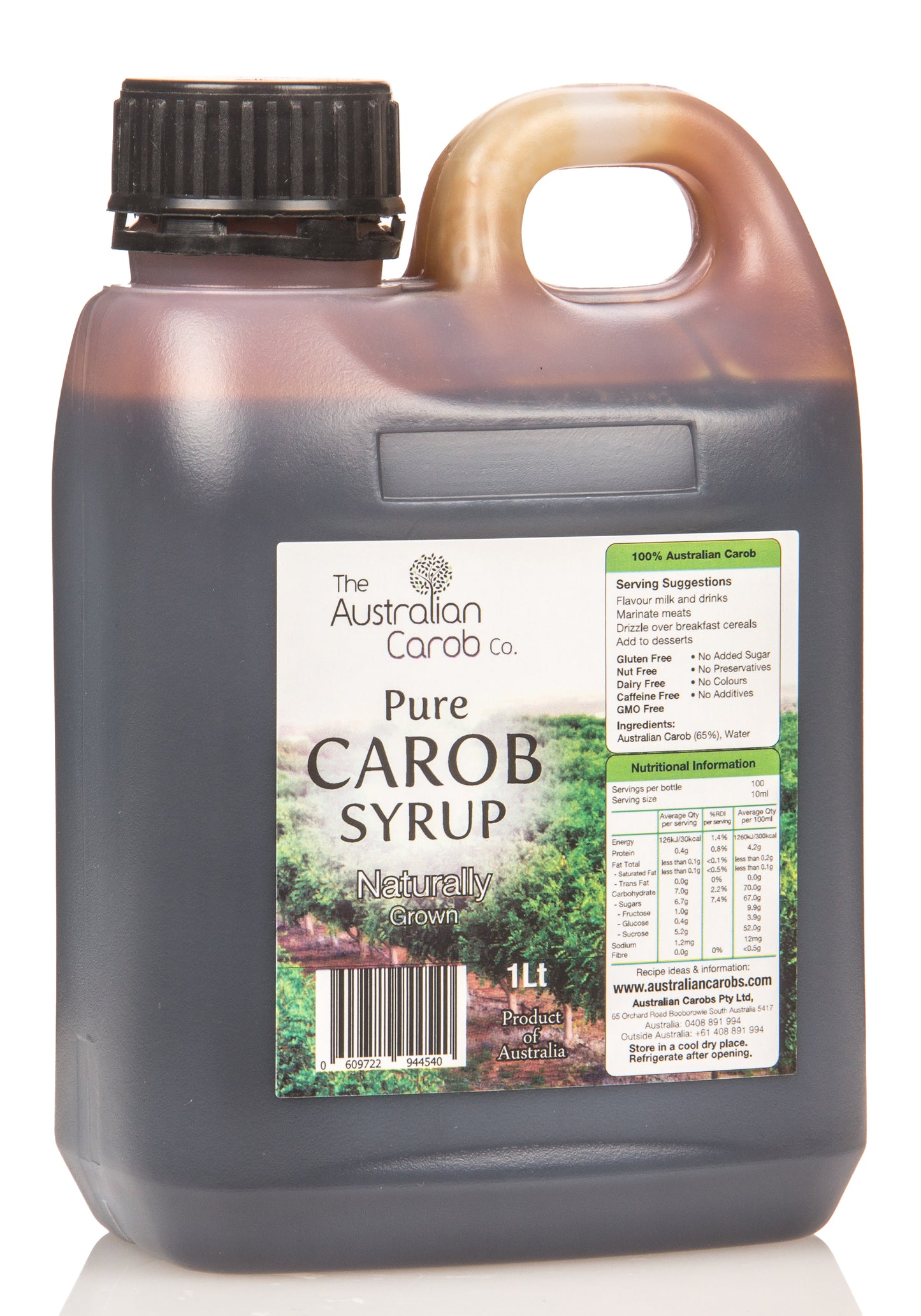 Pure Carob Syrup, Organic