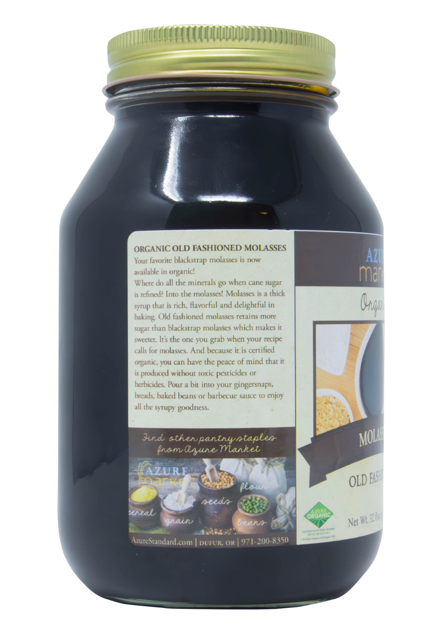 Molasses, Old-Fashioned, Organic