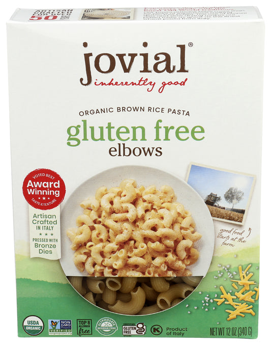 Pasta, Brown Rice, Elbows, GF, Organic