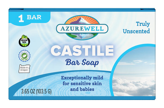 Castile Bar Soap, Unscented, Organic