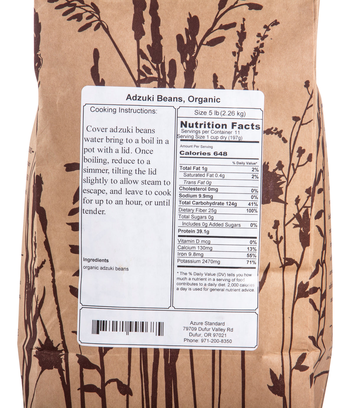 Adzuki Beans, Organic