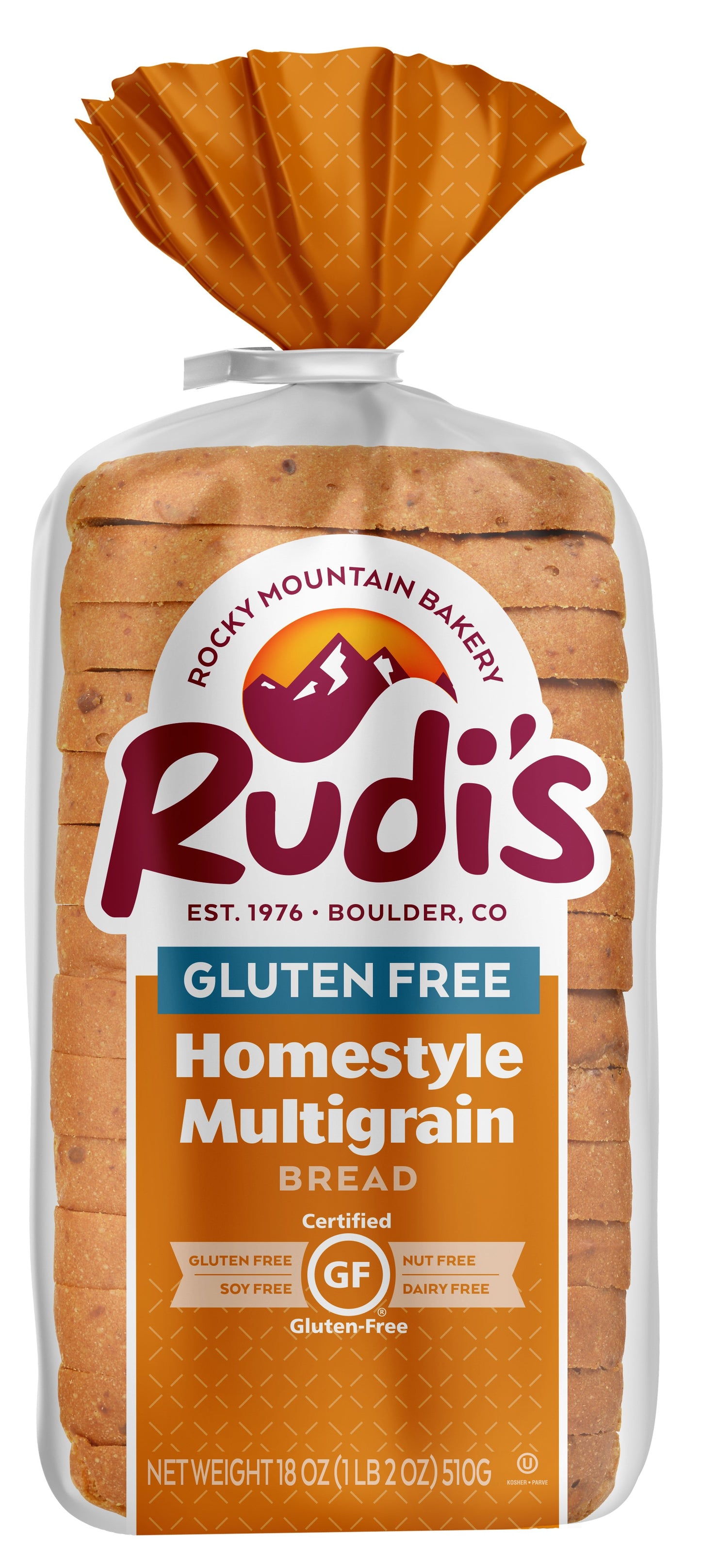 Multigrain Sandwich Bread, Frozen, GF
