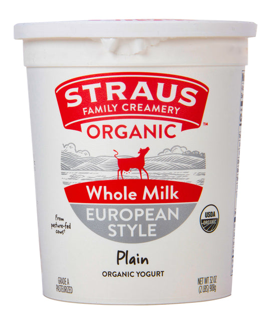 Yogurt, Plain, Whole Milk, Organic