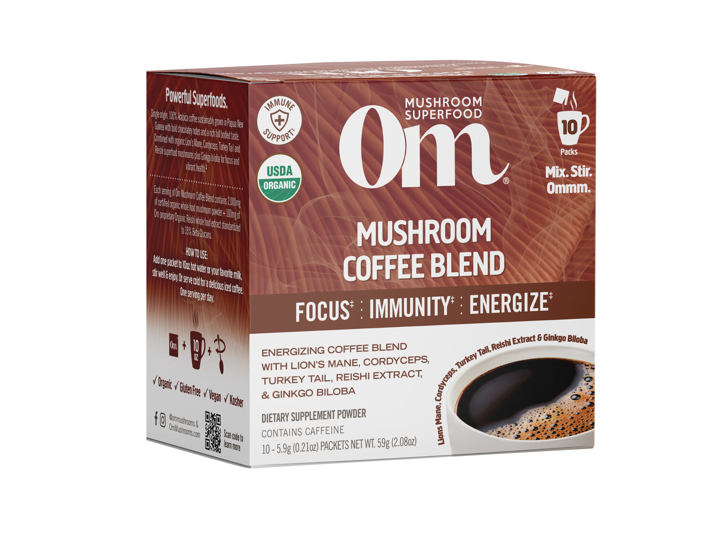 Mushroom Coffee Blend, Organic
